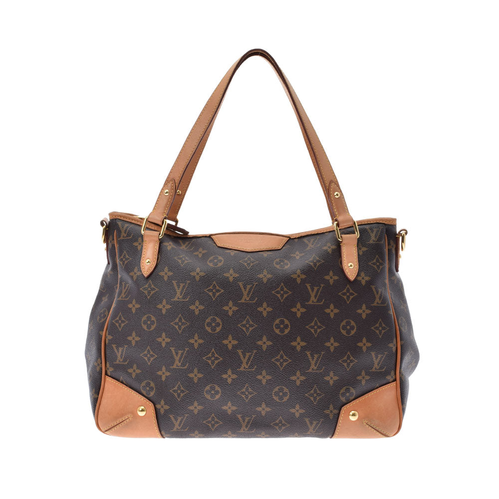 LOUIS VUITTON ルイヴィトン モノグラム エストレーラ 2WAY ブラウン M51191 レディース モノグラムキャンバス ショルダーバッグ Bランク 中古 