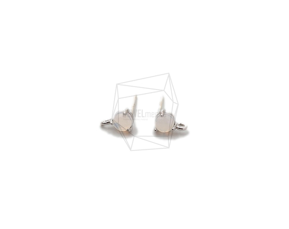 ERG-1657-R【2個入り】シンプルガラスピアス,Simple glass  Post Earring