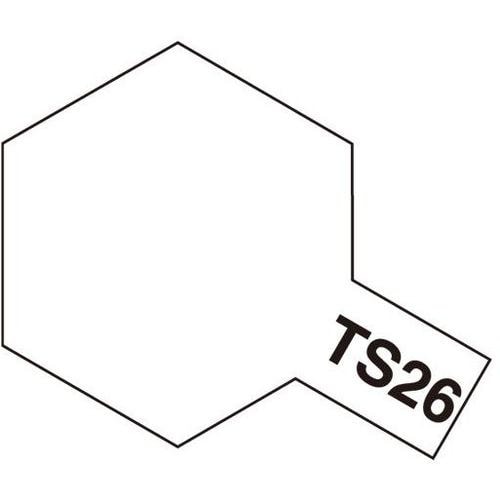 タミヤ プラモデル用 カラースプレー TS－26 ピュアーホワイト