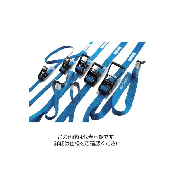 東洋物産工業 トーヨーセフティ 両端アイ形 50mm幅 固定側1m×調節側3m NO.5040-3.0M 1本 117-8313（直送品）