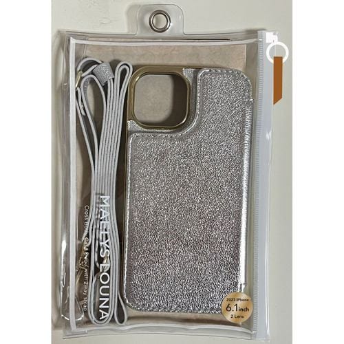 ユニケース ML-CSIP23MP-2CBSV Cross Body Case Duo for iPhone 15Pro (silver) silver