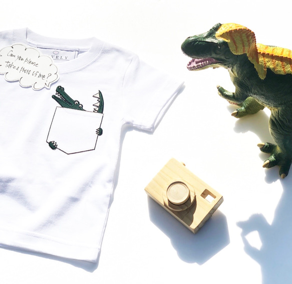 crocodileキッズTシャツ