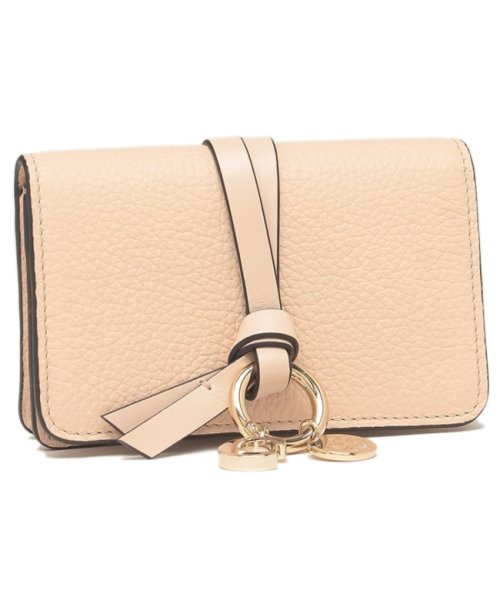 クロエ カードケース アルファベット ピンク レディース CHLOE CHC21WP015F57 6J5