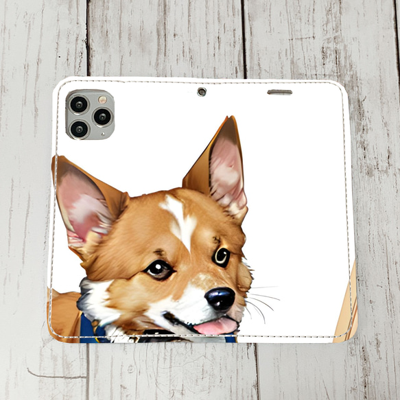 iphoneケース4-2-15 iphone 手帳 犬・イヌ・ワンちゃん 箱11 かわいい アイフォン iface