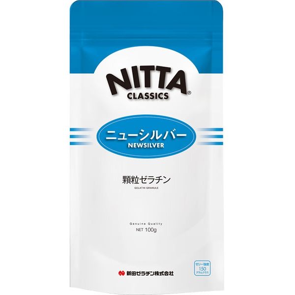 とろみ調整食品 ゼラチン ニューシルバー 100g 　 1ケース（50袋入）　　【介護食】介援隊カタログ E0608（直送品）