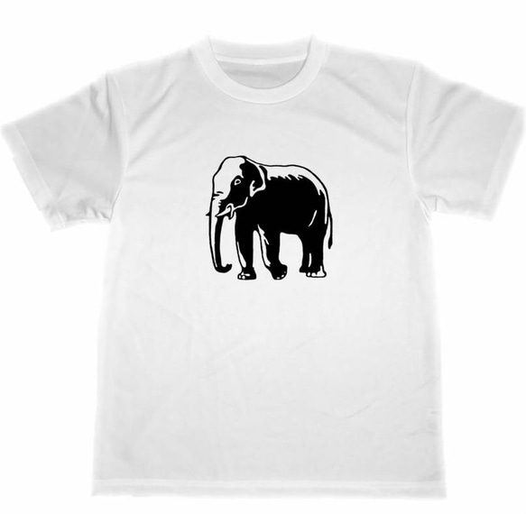 象　ドライ　Tシャツ　アニマル　ゾウ　グッズ　動物園