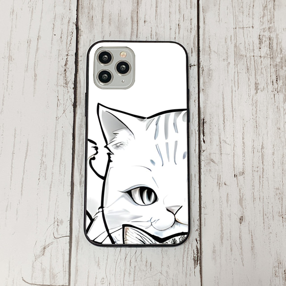 iphoneケース4-4-45 iphone 強化ガラス 猫・ねこ・ネコちゃん 箱19 かわいい アイフォン iface