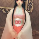 BJD DOLL ドール服 漢服 3点セット1/3サイズ 1/4サイズ 1/6ドール衣装 bjd1/3 doll服 球体関節人形服  女の子 中国古代風のワンピース 赤