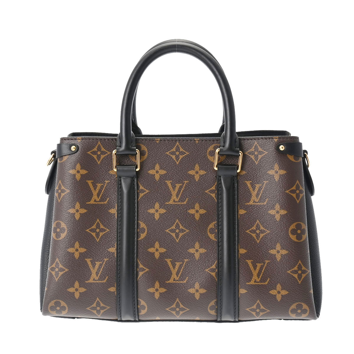 LOUIS VUITTON ルイヴィトン モノグラム スフロ NV BB 2WAY 黒 M44898 レディース モノグラムキャンバス ハンドバッグ 新同 中古 