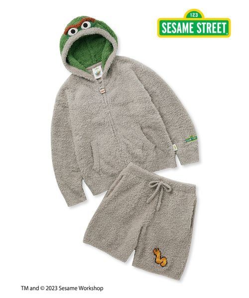 【SESAME STREET】【HOMME】オスカーパーカ&ハーフパンツセット