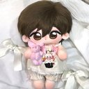 無属性 ぬいぐるみ 20cm 着せ替えぬいぐるみ 着せ替え人形 綿人形 コットンドール cotton doll