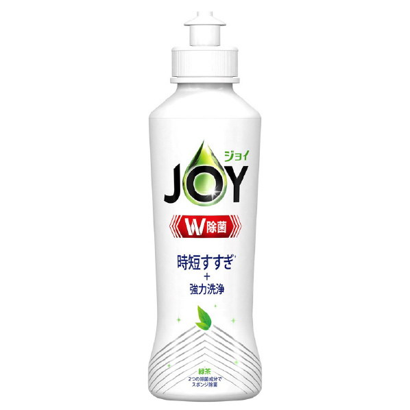 P＆G ジョイ W除菌 食器用洗剤 緑茶 本体 170mL ｼﾞﾖｷﾝｼﾞﾖｲﾘﾖｸﾁﾔﾎﾝﾀｲ170ML