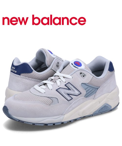 ニューバランス new balance 580 スニーカー メンズ Dワイズ グレー MT580MD2