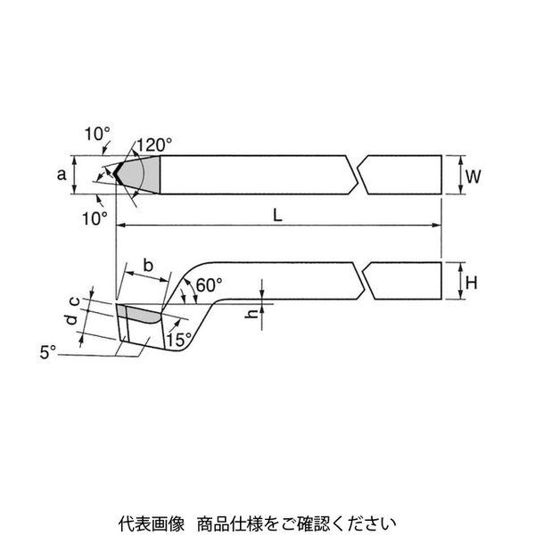 高周波精密 平削シンケン 60ー1:MV10 60-1:MV10 1本（直送品）