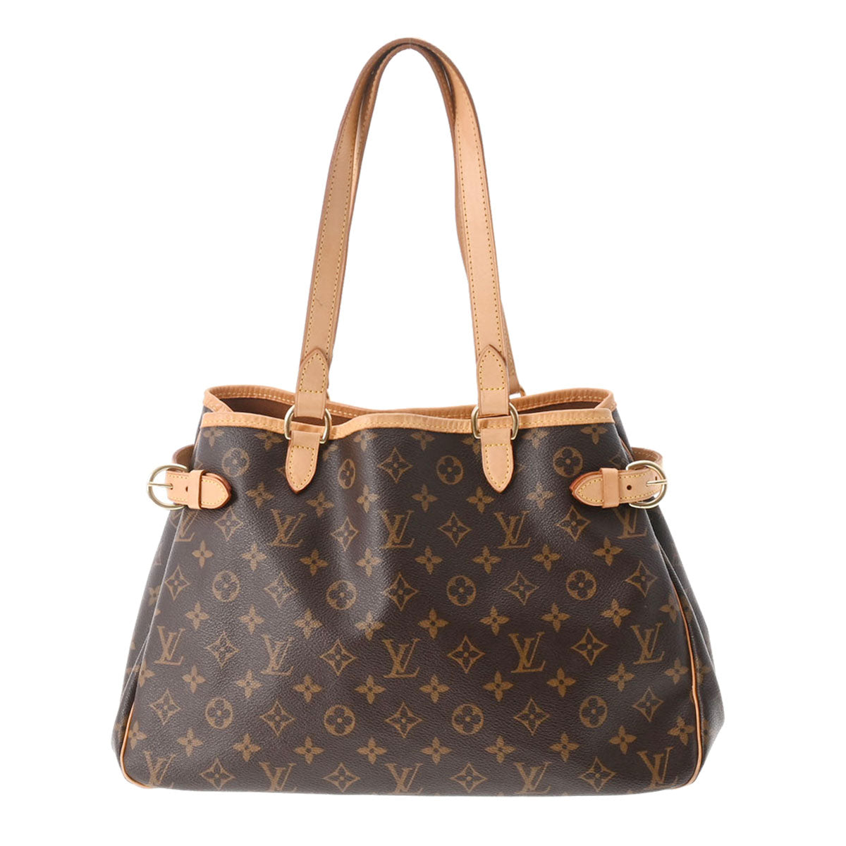 LOUIS VUITTON ルイヴィトン モノグラム バティニョール オリゾンタル USA製 ブラウン M51154 レディース モノグラムキャンバス トートバッグ Bランク 中古 