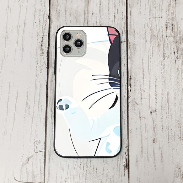 iphoneケース1-1-16 iphone 強化ガラス ねこ・猫・ネコ 箱2 かわいい アイフォン iface