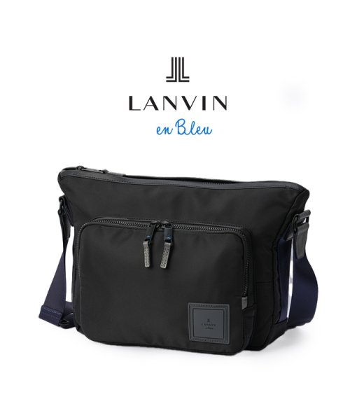 ランバンオンブルー バッグ ショルダーバッグ メンズ ブランド 斜めがけ 撥水 防水 LANVIN en Bleu 541102