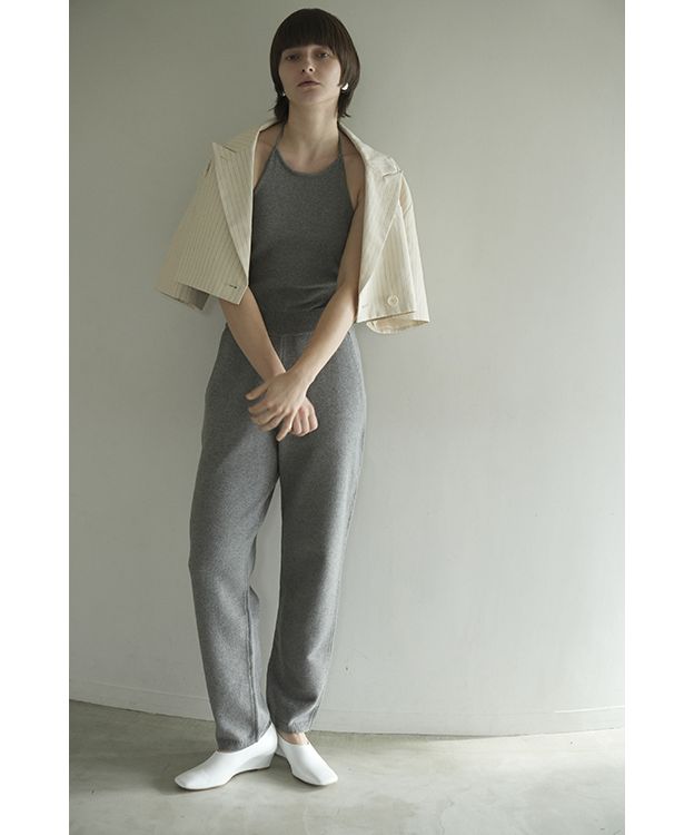 クラネ/HALTER NECK KNIT ALL IN ONE