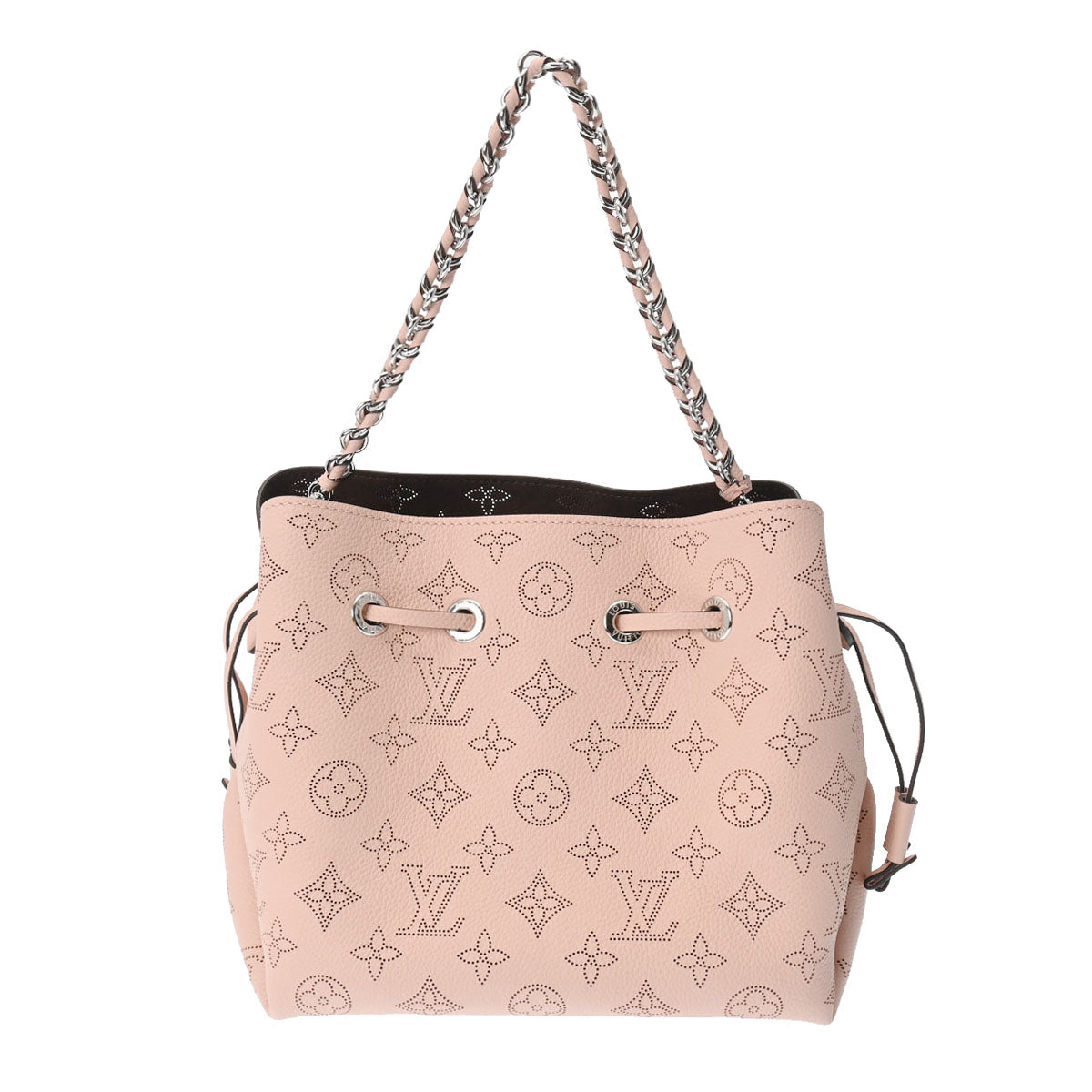 LOUIS VUITTON ルイヴィトン マヒナ ベラ 2WAYバッグ マグノリア M57068 レディース レザー ショルダーバッグ 新同 中古 