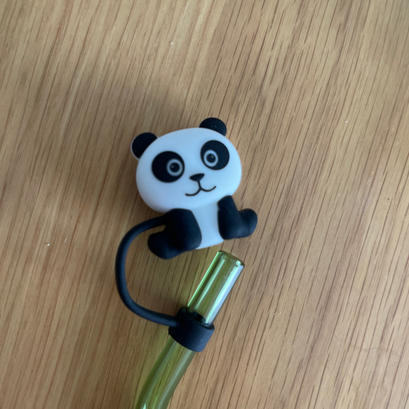 Panda Straw パンダ　ジャイアントパンダ　ストロー 大熊猫