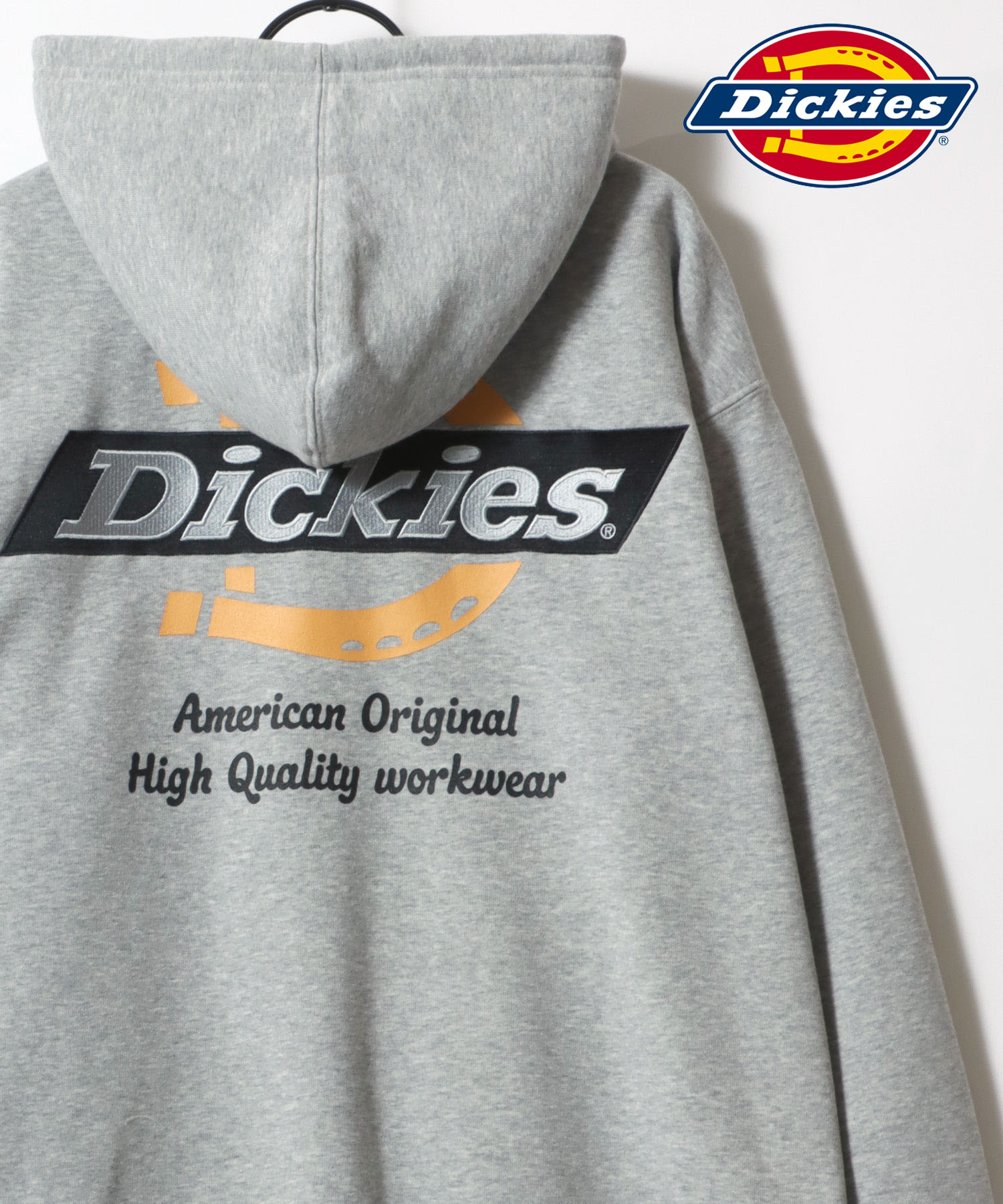 ラザル/【Lazar】Dickies/ディッキーズ 別注 オーバーサイズ 裏起毛 ロゴ バックプリ･･･