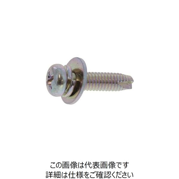 SUNCO ユニクロ （+）C1ナベP＝3 4×12 （900本入） 22-00-0803-0040-0120-01 263-2883（直送品）