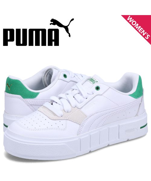 PUMA プーマ スニーカー カリ コート マッチ レディース 厚底 CALI COAT MUCH ホワイト 白 393094－01