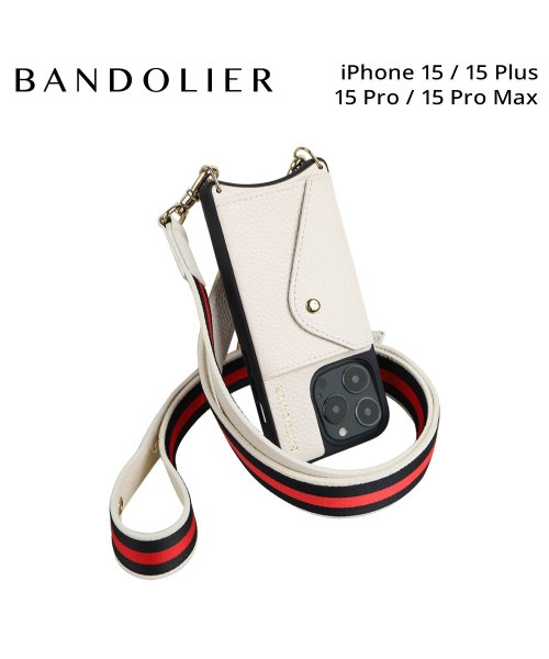 BANDOLIER バンドリヤー iPhone15 15Pro iPhone 15 Pro Max iPhone 15 Plus スマホケース スマホショルダー