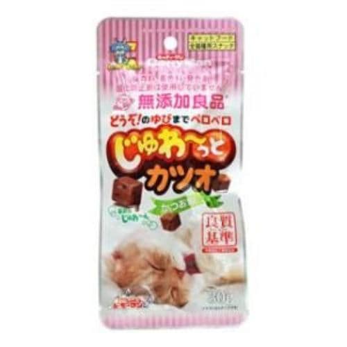 ドギーマン 無添加良品 じゅわ～っとカツオ かつお節入り 30g