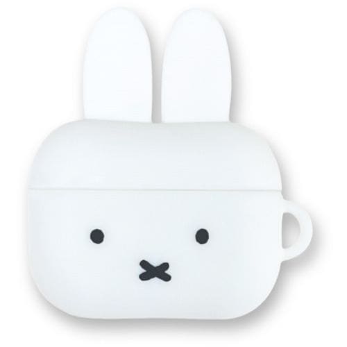 グルマンディーズ MF-367WH ミッフィー AirPods Pro（第2／1世代)対応シリコンケース フェイス MF367WH