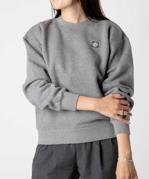 メゾンキツネ MAISON KITSUNE LW00303KM0307 スウェット TONAL FOX HEAD PATCH COMFORT SWEATSHIR