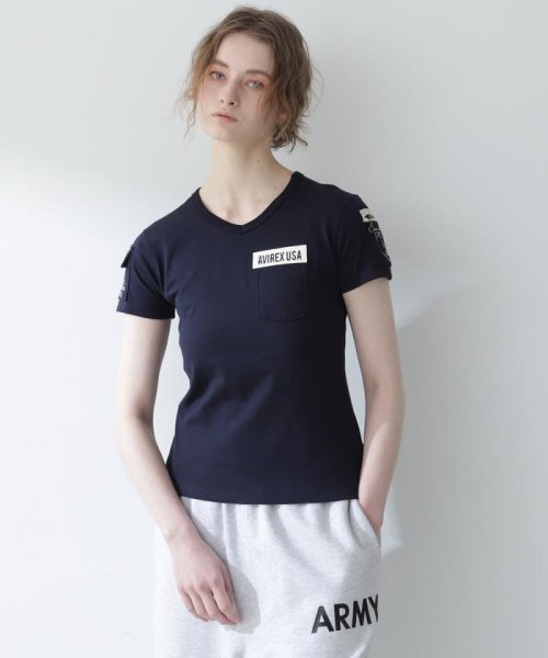 ファティーグVネックティーシャツ/ FATIGUE V－NECK T－SHIRT