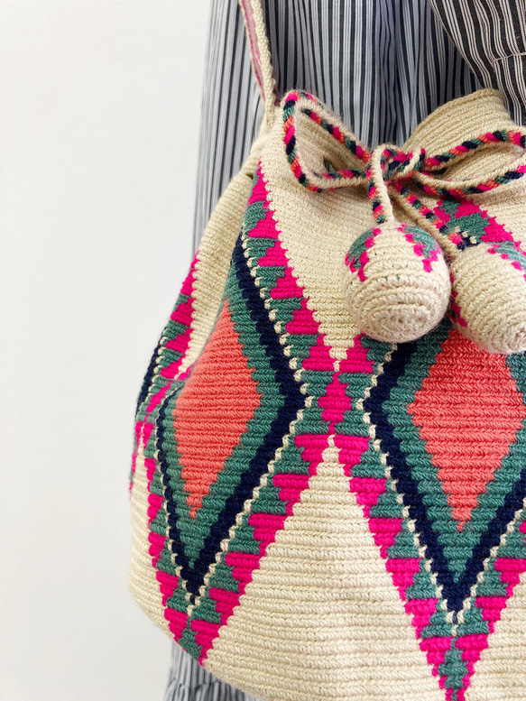 lunaopera wayuu シングルスレッドショルダーBAG col E