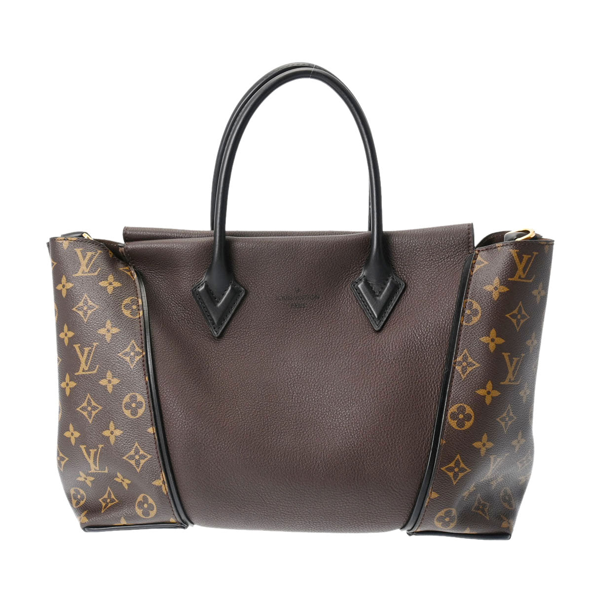 LOUIS VUITTON ルイヴィトン モノグラム トートW PM ショコラ M41061 レディース モノグラムキャンバス ハンドバッグ Aランク 中古 