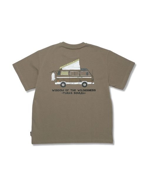 ヘビーコットン プリントＴシャツ(キャンピングカー）