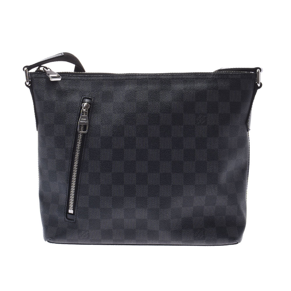 LOUIS VUITTON ルイヴィトン ダミエ グラフィット ミック PM 旧型 黒 N41211 メンズ ダミエグラフィットキャンバス ショルダーバッグ ABランク 中古 