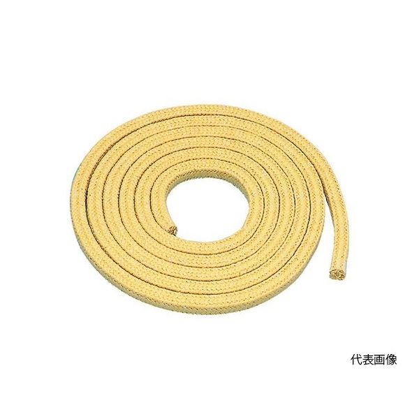 ニチアス TOMBO No.9040 アラミドファイバーパッキン □11.1mm×3m NO.9040-11.1 1巻 63-9621-78（直送品）