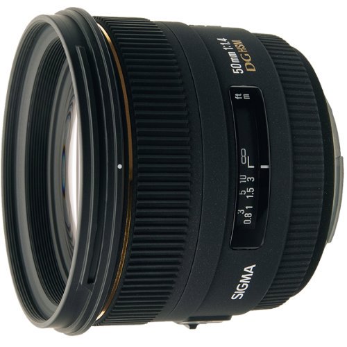 SIGMA 単焦点標準レンズ 50mm F1.4 EX DG HSM ソニー用 フルサイズ対応 310622【中古品】