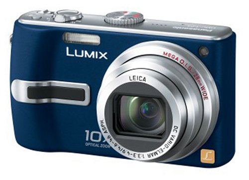 Panasonic デジタルカメラ LUMIX (ルミックス) DMC-TZ3 ブルー【中古品】