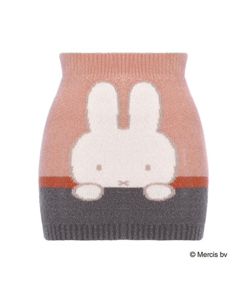 スロギー ミッフィーコラボ あったか 腹巻 G062　つかまりmiffy(ピンク)