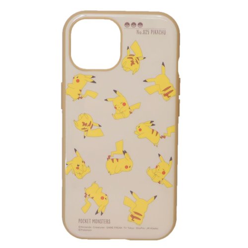 ポケットモンスター iPhone15 IIIIfit 2023 iPhone 6.1 inch 2 LENS model/14/13対応ケース ピカチュウ iP