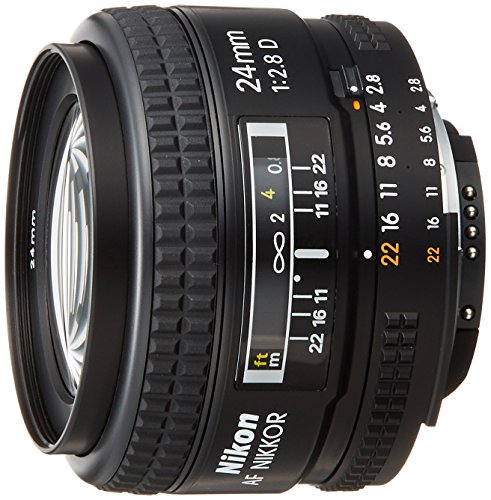 Nikon 単焦点レンズ Ai AF Nikkor 24mm f/2.8 フルサイズ対応【中古品】