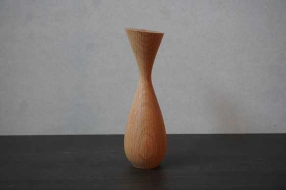 Flower vase  Oak オーク　クリヤ　フラワーベース