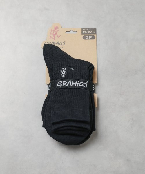 【63】【SX－M04】【GRAMICCI】BASIC CREW SOCKS