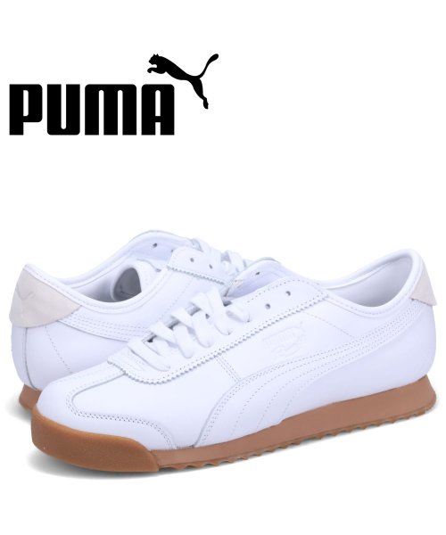 PUMA プーマ スニーカー ローマ レザー メンズ ROMA LEATHER ホワイト 白 39243202