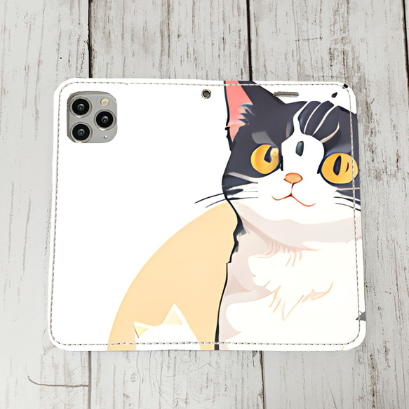 iphoneケース4-4-26 iphone 手帳 ねこ・猫・ネコ 箱2 かわいい アイフォン iface