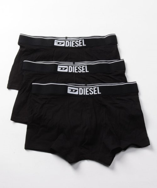 【DIESEL / ディーゼル】アンダーウェア パンツ ボクサー 下着 ボクサーパンツ 伸縮性 プレゼント 3枚セット ギフト メンズ  ST3V/GDAC