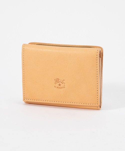 イル ビゾンテ IL BISONTE SMW036 PV0005 三つ折り財布 Medium Wallet Classic メンズ レディース 財布 レザー 本