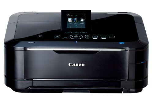 Canon インクジェットプリンター複合機 PIXUS MG6130BK ブラック【中古品】