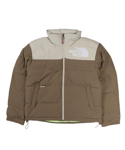 ノースフェイス THE NORTH FACE ダウン ジャケット ヌプシ アウター メンズ 防寒 M 92 LOW－FI HI－TEK NUPTSE ブラウン